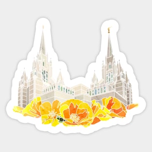 San Diego Temple Sticker